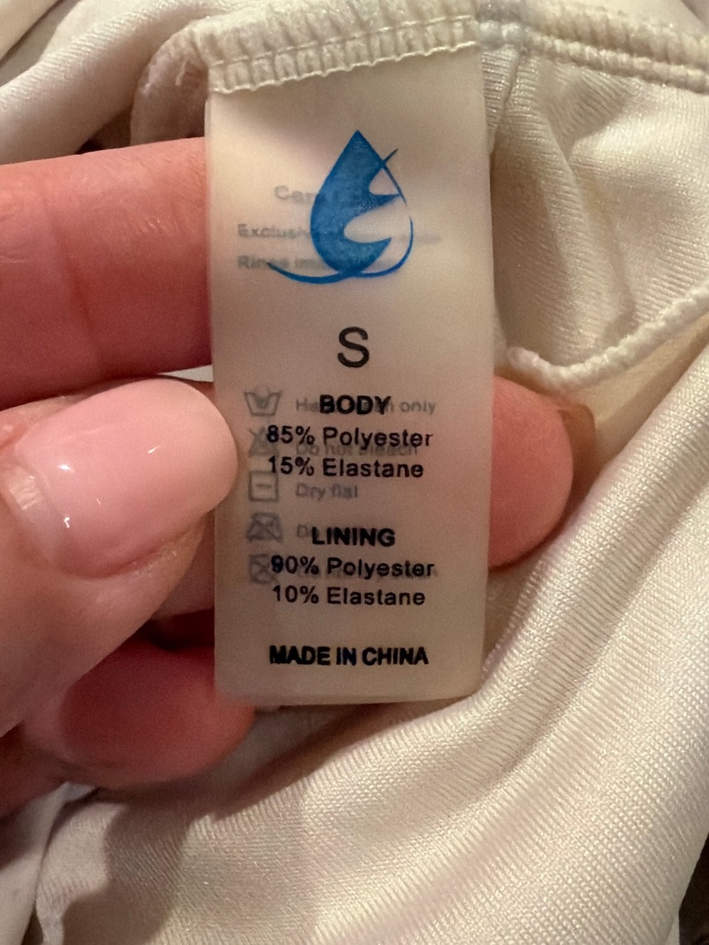 Color Block One Piece Swimsuit – Size Small - Picture 6 of 6